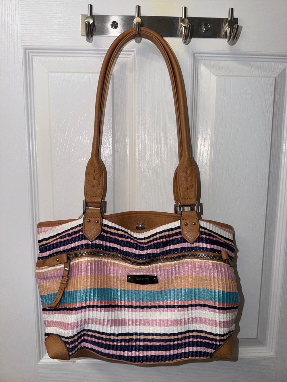 Rosetti Striped Shoulder Bag